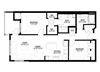 2 Bedroom Floor Plan
